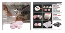 WOWBEAUTIES Flyer – Abschminkpads, Mikrofaserhandtücher für Kosmetik, Wellness, Beauty, ... in Top Qualität, mit WOW-Effekt und auch als Werbemittel